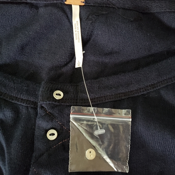 New Free People Light Magic balloon sleeve henley - Picture 12 of 12